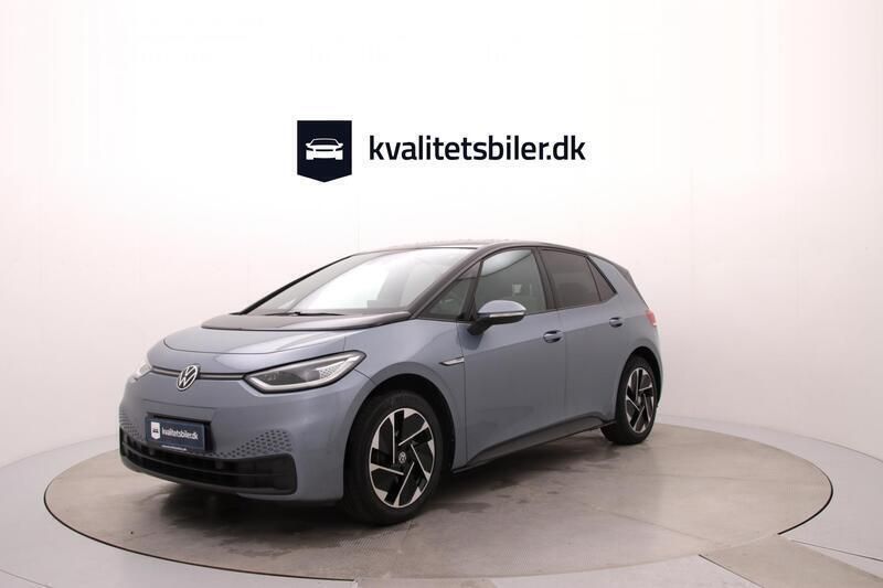 Lysblåmetal Brugt 2021 VW ID.3 Pro Performance Hatchback | 174.900 kr. (God pris) - Billede 1/4