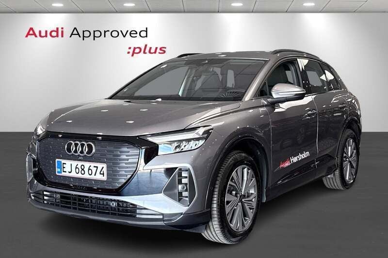 Gråmetal Brugt 2025 Audi Q4 e-tron Advanced SUV | 409.900 kr. (Lidt for dyr) - Billede 1/4