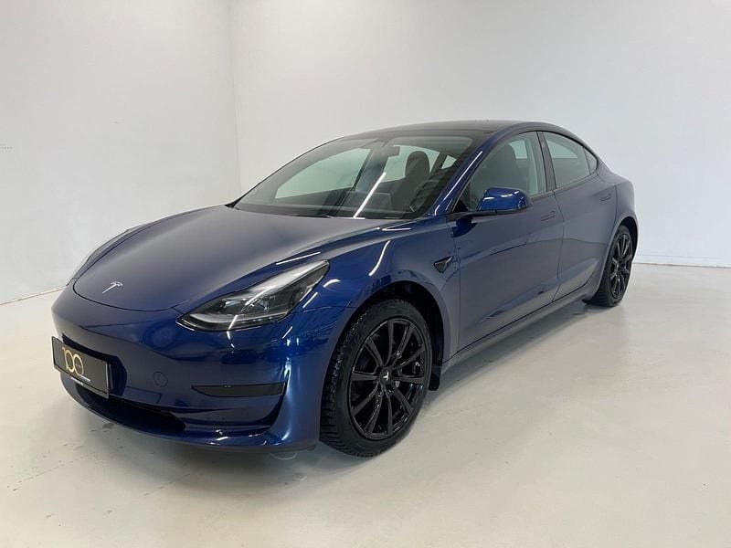 Brugt Tesla Model 3 RWD 208 kW (283 HK) 2022 Farve: blå Sedan