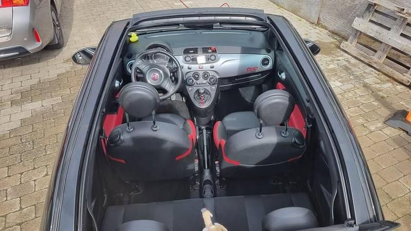 Brugt Fiat 500C 105 HK (77 kW) 2014 Sort Cabriolet