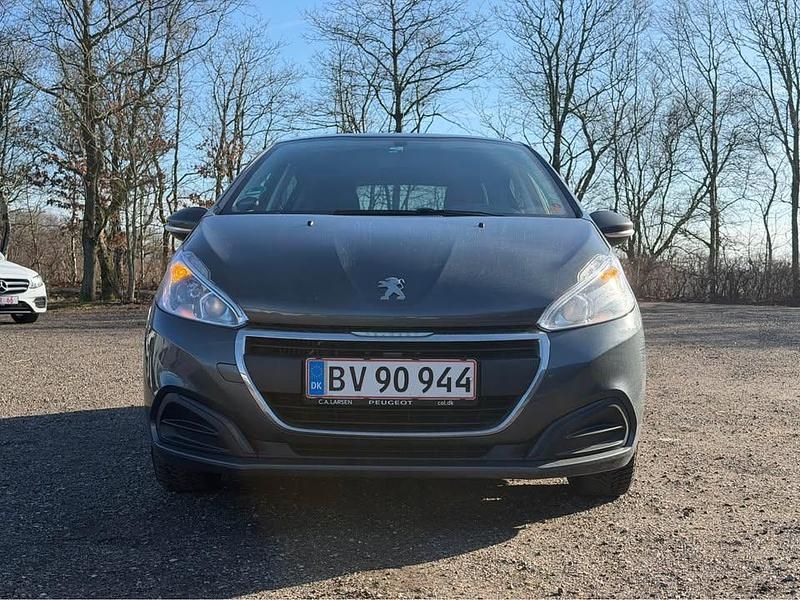 Brugt Peugeot 208 100 HK (73 kW) 2018 Grå Hatchback