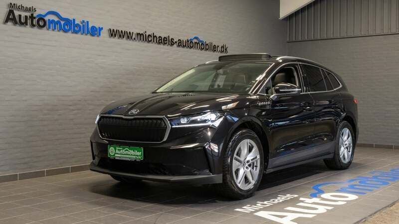 Sortmetal Ny 2024 Skoda Enyaq iV Loft SUV | 399.900 kr. (Fair pris) - Billede 1/4