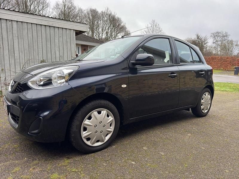 Sortmetal Brugt 2013 Nissan Micra Acenta | 24.900 kr. (Super pris) - Billede 1/4