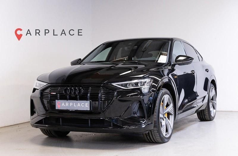Sortmetal Brugt 2022 Audi e-tron Black Edition SUV | 469.900 kr. (God pris) - Billede 1/4