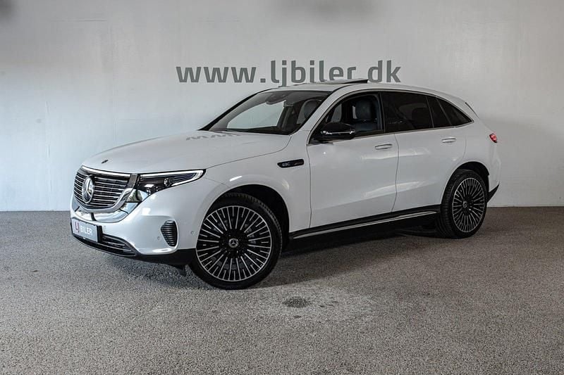 Hvidmetal Brugt 2022 Mercedes EQC400 SUV | 349.800 kr. (God pris) - Billede 1/4