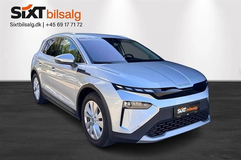 Sølv Brugt 2025 Skoda Elroq SUV | 329.900 kr. (God pris) - Billede 1/4