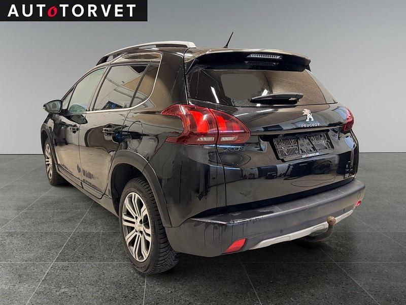 Brugt Peugeot 2008 Desire Sky 100 HK (73 kW) 2017 Sort SUV