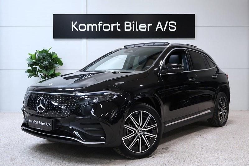 Sortmetal Brugt 2024 Mercedes EQA300 AMG line SUV | 389.900 kr. (Fair pris) - Billede 1/4