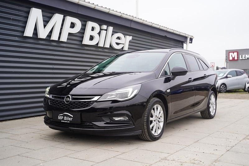 Sortmetal Brugt 2019 Opel Astra Enjoy Stationcar | 119.900 kr. (Dyr) - Billede 1/4