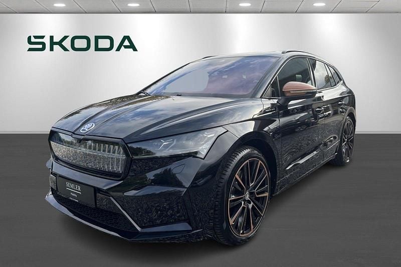Sortmetal Brugt 2022 Skoda Enyaq iV SUV | 309.900 kr. (Fair pris) - Billede 1/4