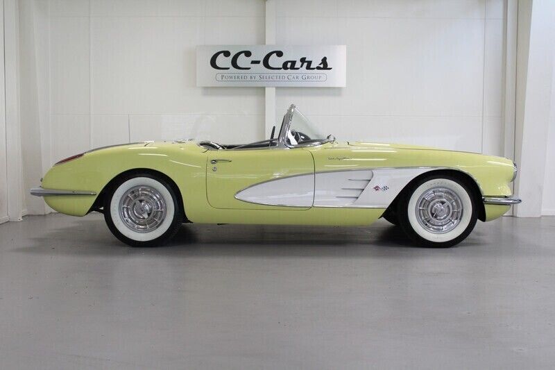 Brugt Chevrolet Corvette C1 1958 Gul Cabriolet