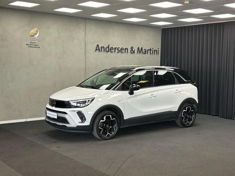 Hvid Brugt 2021 Opel Crossland Sport SUV | 149.900 kr. (God pris) - Billede 1/4