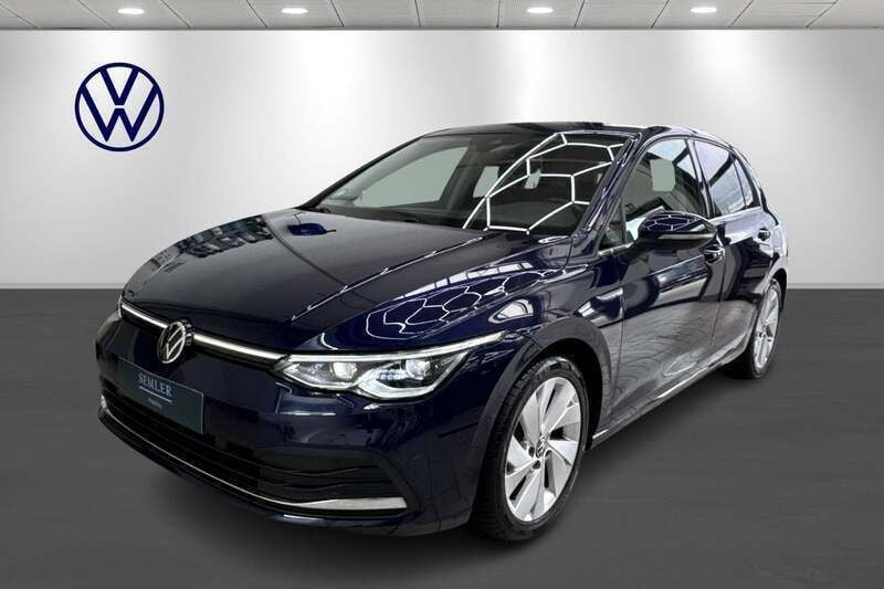 Mørkblåmetal Brugt 2022 VW Golf VIII Style Hatchback | 279.900 kr. (Fair pris) - Billede 1/4