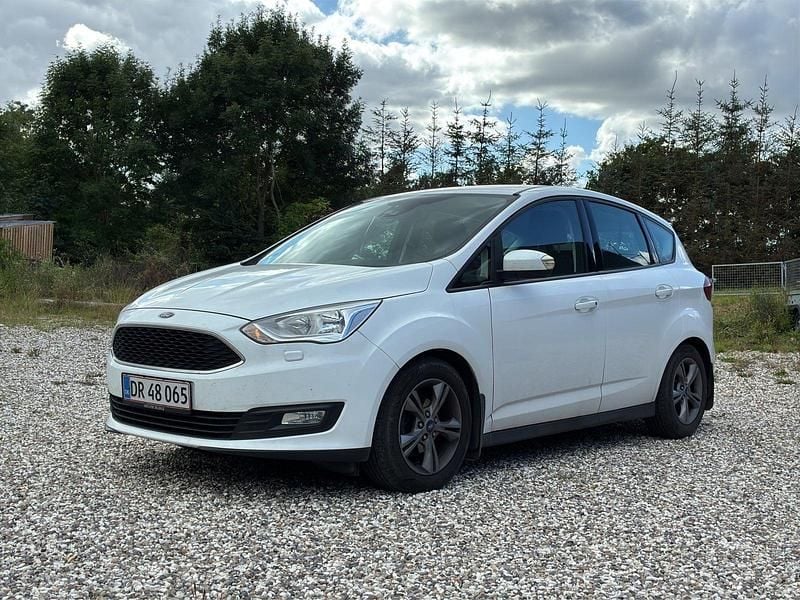 Hvid Brugt 2018 Ford C-MAX Business Edition MPV | 88.000 kr. (Fair pris) - Billede 1/4