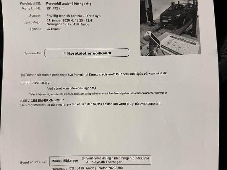 Brugt Opel Zafira Tourer 110 HK (80 kW) 2014 MPV