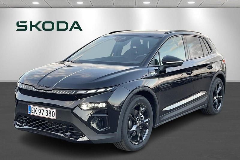 Sortmetal Brugt 2025 Skoda Elroq RS SUV | 389.900 kr. (Fair pris) - Billede 1/4