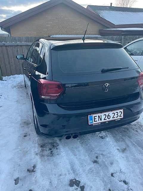 Brugt VW Polo 95 HK (69 kW) 2018 Sort Hatchback