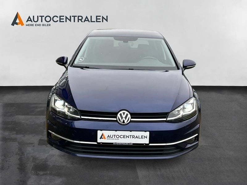 Blåmetal Brugt 2018 VW Golf VII Highline Hatchback | 189.900 kr. (Fair pris) - Billede 1/4