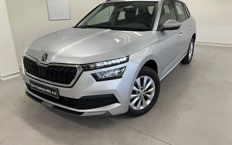Brilliant silver metallak Brugt 2020 Skoda Kamiq Ambition SUV | 199.900 kr. (Lidt for dyr) - Billede 1/4