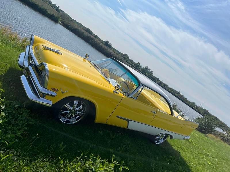 Gul Brugt 1957 Dodge Challenger Coupe | 350.000 kr. - Billede 1/4