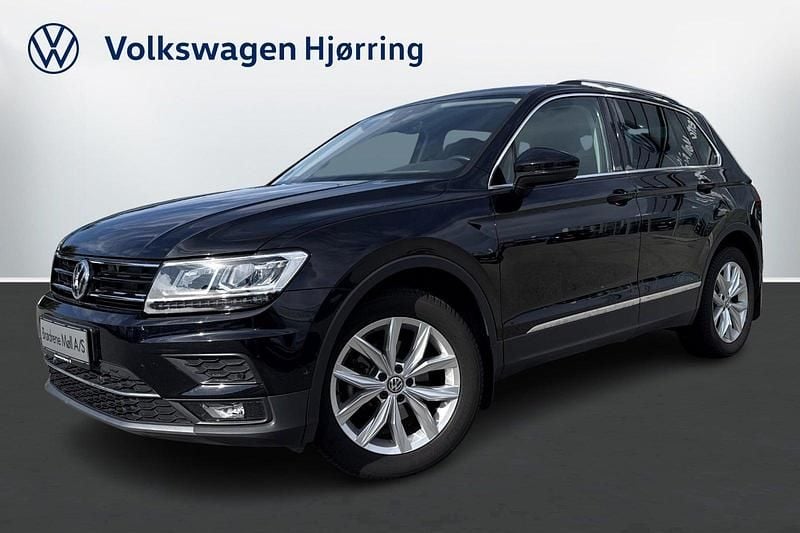 Sort Brugt 2018 VW Tiguan Highline SUV | 269.900 kr. (God pris) - Billede 1/4