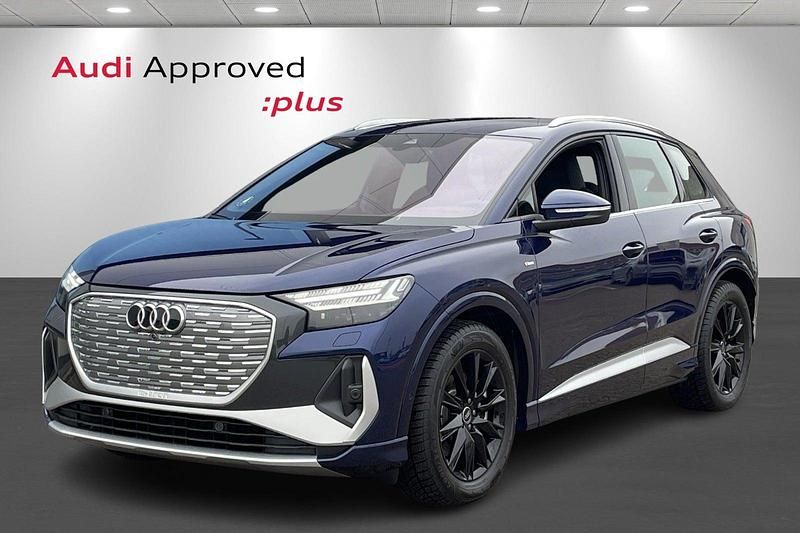 Blå Brugt 2024 Audi Q4 e-tron Advanced SUV | 399.900 kr. (Dyr) - Billede 1/4