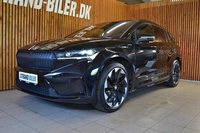Sortmetal Brugt 2022 Skoda Enyaq iV SportLine SUV | 294.800 kr. (Fair pris) - Billede 1/4