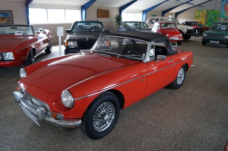 Rød Brugt 1963 MG B Cabriolet | 89.700 kr. - Billede 1/4
