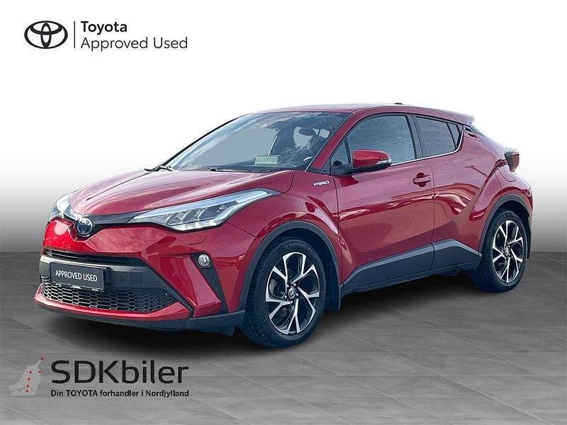 3u5 flame red Brugt 2022 Toyota C-HR Multidrive S SUV | 234.900 kr. (Fair pris) - Billede 1/3
