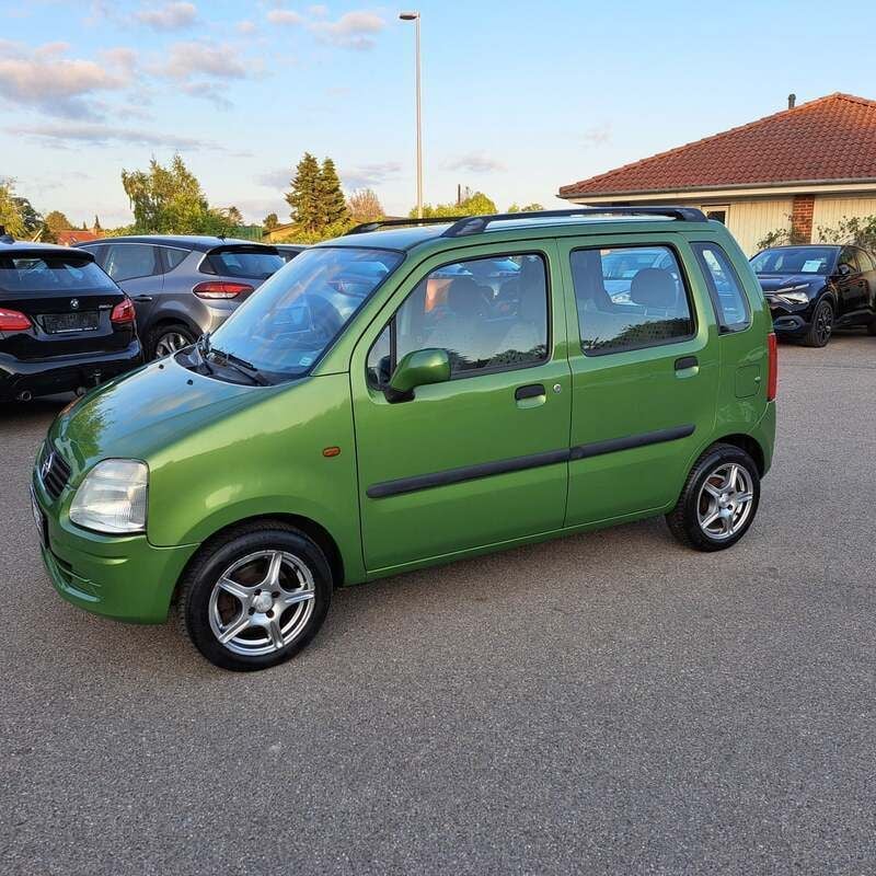 Grønmetal Brugt 2002 Opel Agila Family | 24.900 kr. - Billede 1/4