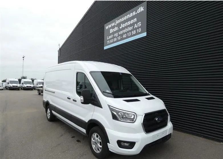 Hvid Brugt 2021 Ford Transit Limited Van | 269.800 kr. - Billede 1/4