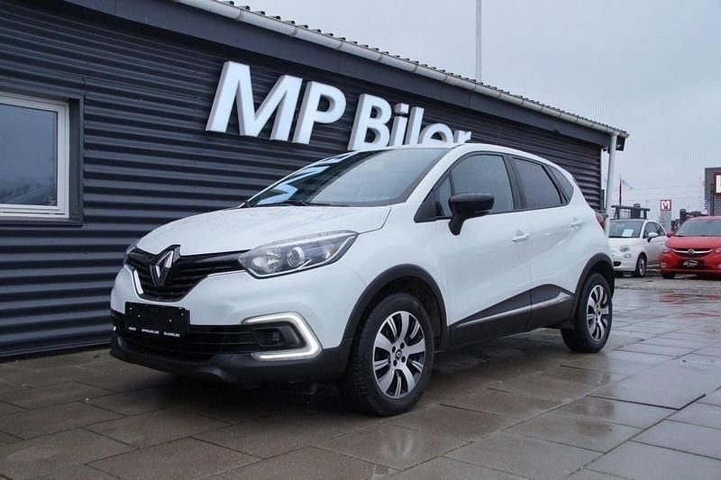 Hvid Brugt 2018 Renault Captur Zen SUV | 59.900 kr. - Billede 1/4