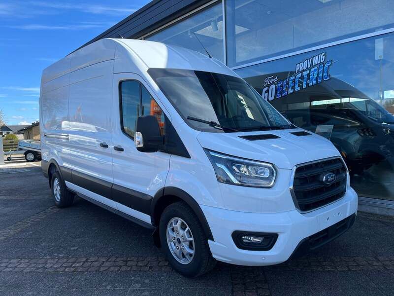 Hvid Ny 2024 Ford Transit Limited Van | 299.900 kr. - Billede 1/4
