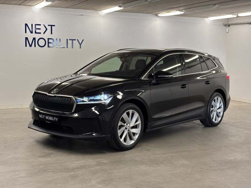 Sortmetal Brugt 2021 Skoda Enyaq iV Suite SUV | 299.900 kr. (Dyr) - Billede 1/4