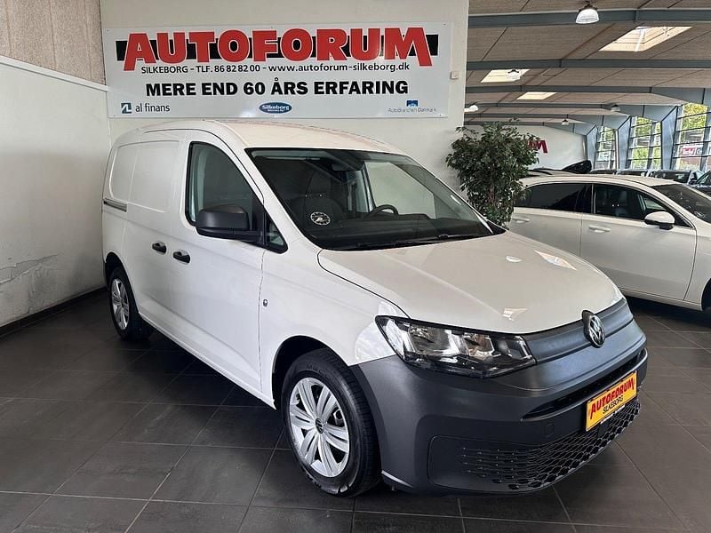 Hvid Brugt 2023 VW Caddy MPV | 179.900 kr. - Billede 1/4