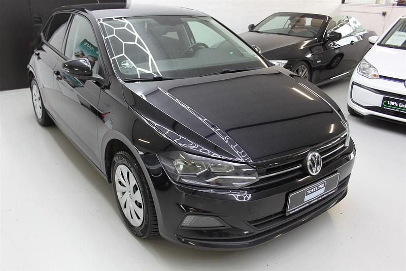 Brugt VW Polo Comfortline 95 HK (69 kW) 2019 Sort Hatchback