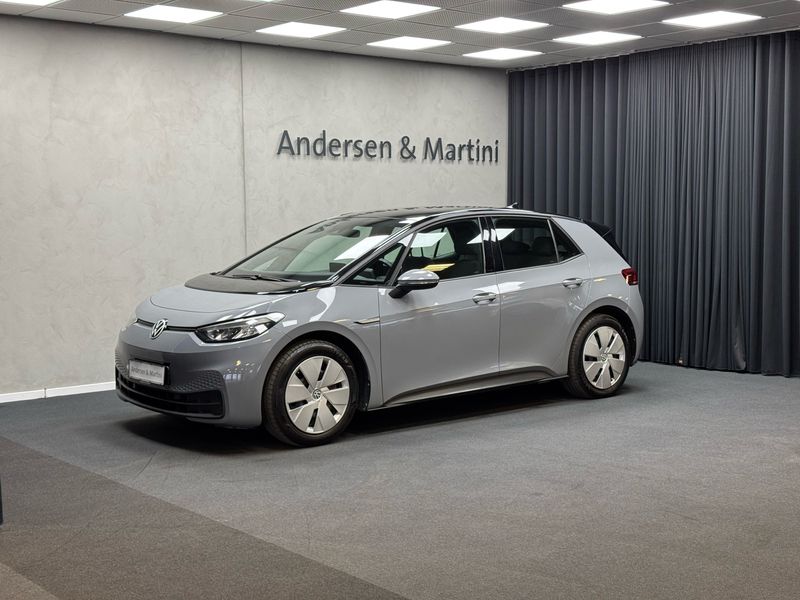 Grå Brugt 2021 VW ID.3 Hatchback | 153.900 kr. (Fair pris) - Billede 1/4