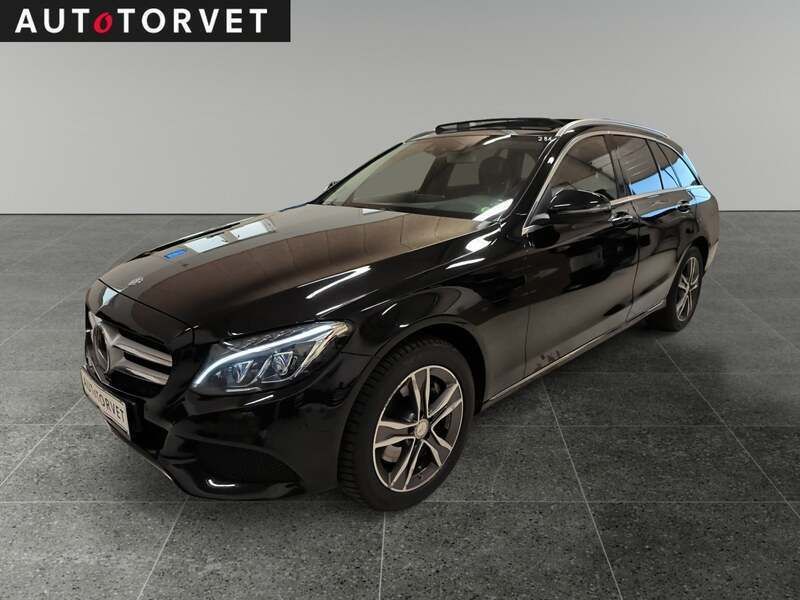 Sort Brugt 2015 Mercedes C250 Avantgarde Stationcar | 139.700 kr. (God pris) - Billede 1/4