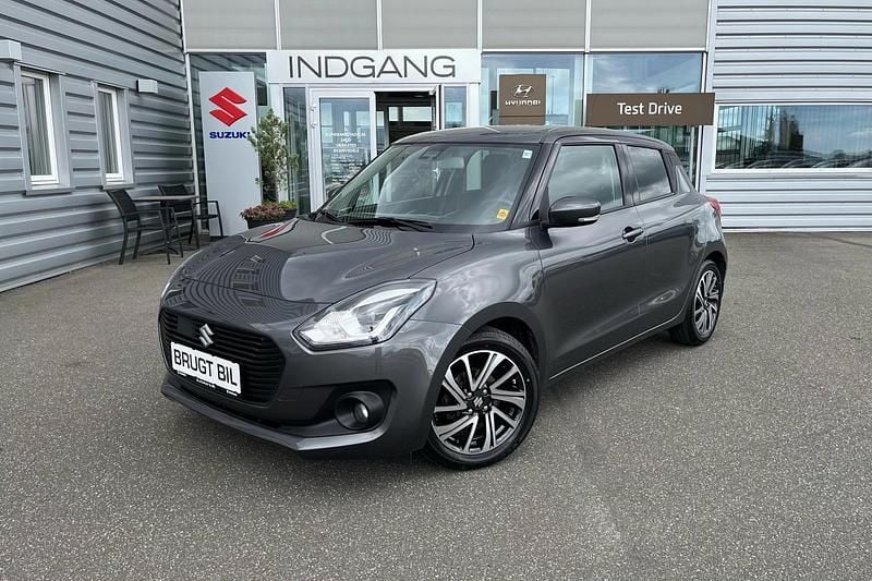 Mineral gray metal Brugt 2018 Suzuki Swift Exclusive | 119.900 kr. (Lidt for dyr) - Billede 1/4