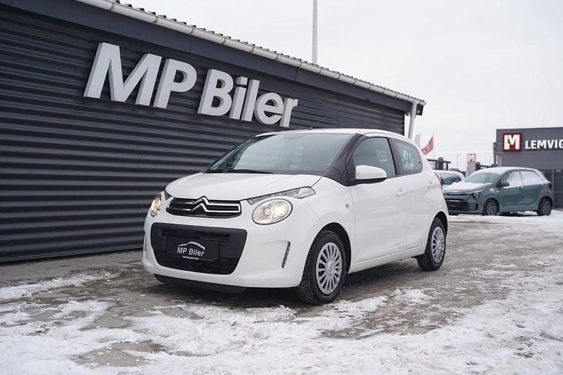 Hvid Brugt 2016 Citroën C1 Feel Hatchback | 29.900 kr. (Fair pris) - Billede 1/4