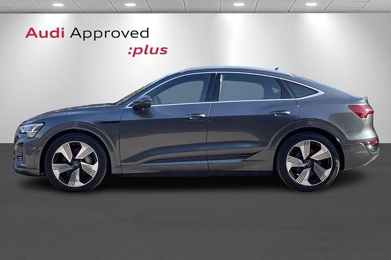 Brugt Audi Q8 e-tron S-Line 300 kW (408 HK) 2024 Gråmetal SUV