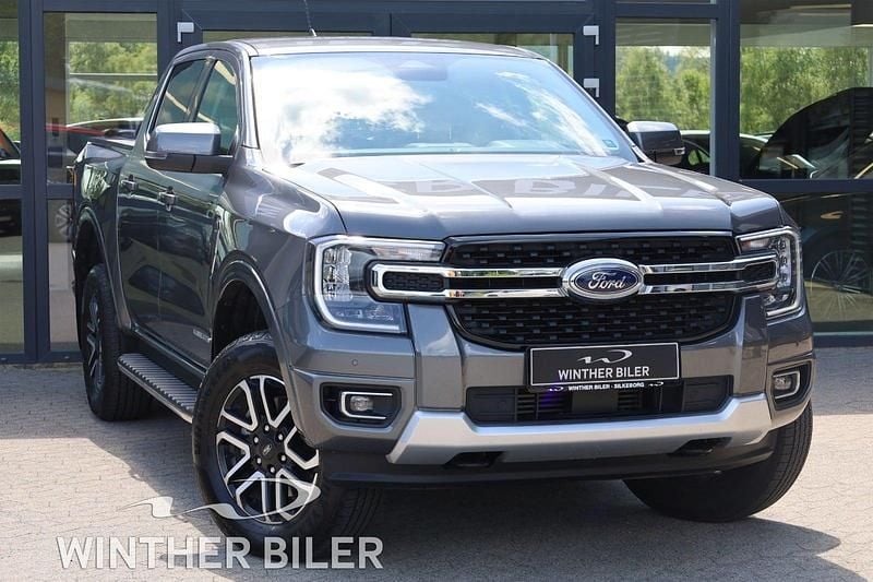 Gråmetal Brugt 2024 Ford Ranger Limited Afhentning | 349.900 kr. - Billede 1/4