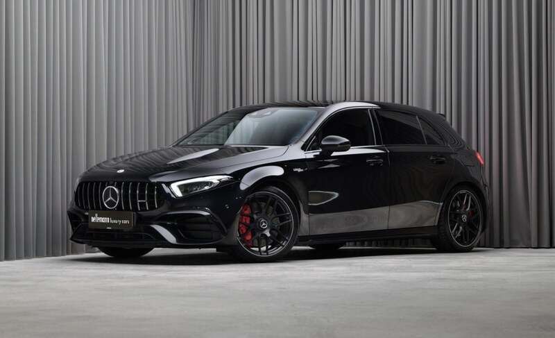 Sortmetal Brugt 2020 Mercedes A45 AMG AMG Hatchback | 7.695 kr. - Billede 1/4