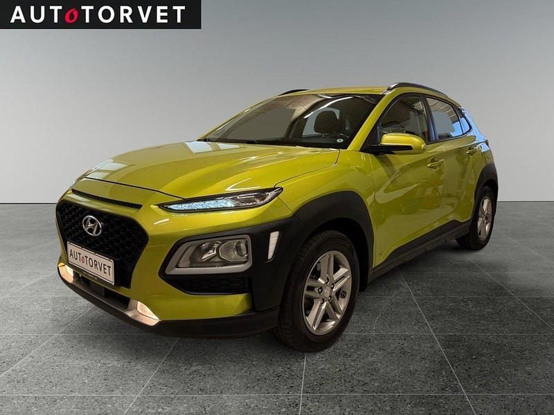 Grønmetal Brugt 2018 Hyundai Kona Trend SUV | 79.700 kr. (Fair pris) - Billede 1/4