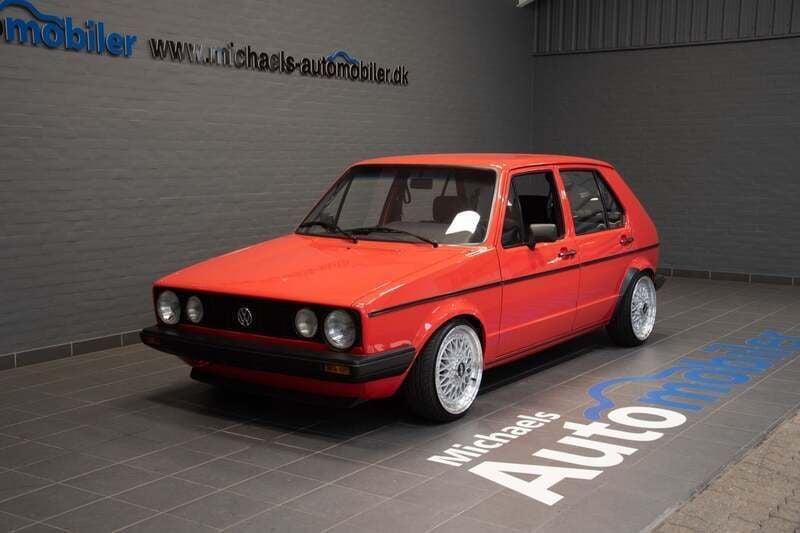 Rød Brugt 1983 VW Golf I Hatchback | 134.900 kr. - Billede 1/4