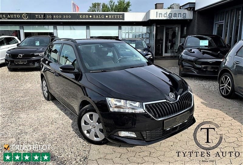 Sort Brugt 2019 Skoda Fabia Ambition Stationcar | 124.800 kr. (Fair pris) - Billede 1/3