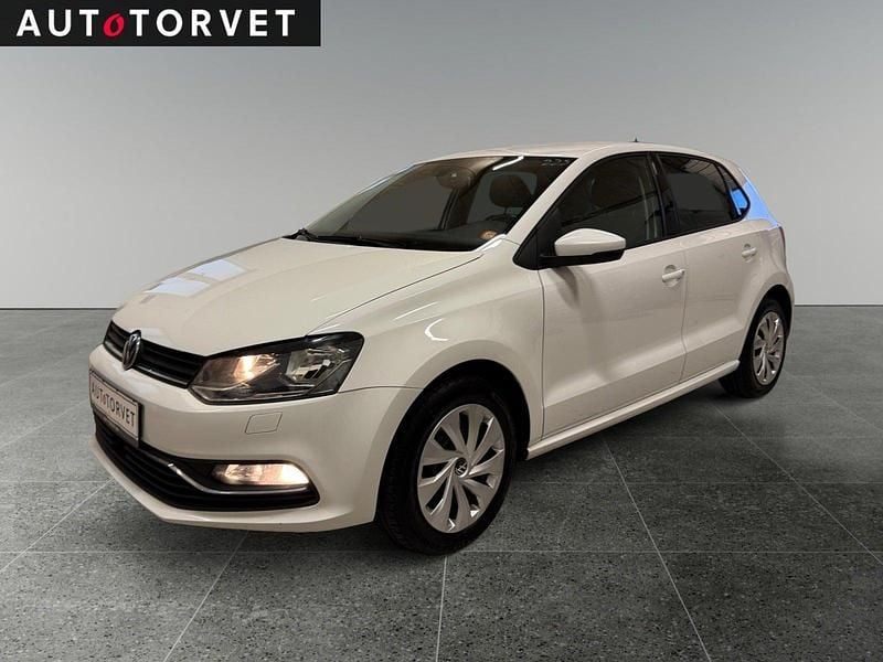 Hvid Brugt 2015 VW Polo Comfortline Hatchback | 54.700 kr. (Fair pris) - Billede 1/4