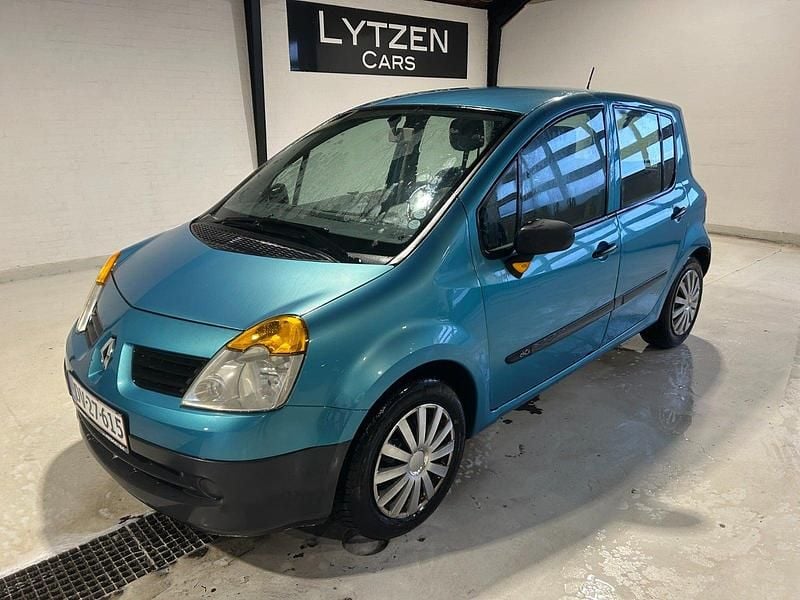 Brugt Renault Modus 65 HK (47 kW) 2006 Turkis MPV