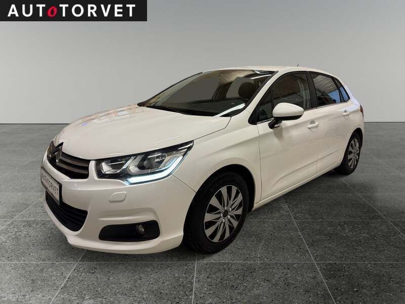 Hvid Brugt 2017 Citroën C4 Hatchback | 39.700 kr. - Billede 1/4