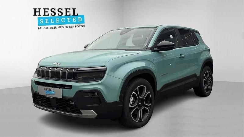 Grønmetal Brugt 2024 Jeep Avenger EV Summit SUV | 188.900 kr. (God pris) - Billede 1/4